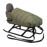 Kunert FLO gyermekszánkó bundazsákkal és levehető háttámlával - Khaki