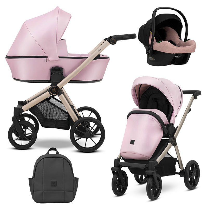 kunert brav babakocsi mubor pink