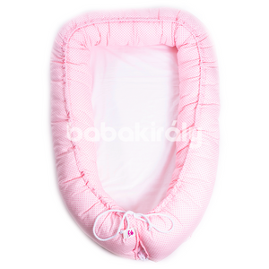 babafeszek rozsaszin és pink pottyos